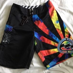 Rare Billabong Andy Irons RisingSun Board Shorts30